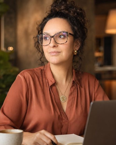 Retrato de Gabriela Peixoto.